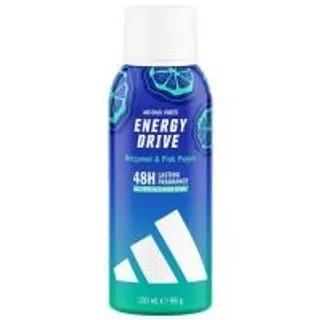 อาดิดาสบอดี้สเปรย์ไวบส์เอนเนอร์ยี่ไดร์พดิโอ 150มล. Adidas Vibes Energy Drive Deo Body Spray 150ml. (3616305924261)