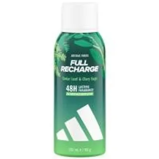 อาดิดาสบอดี้สเปรย์ไวบส์ฟูลรีชาร์จดิโอ 150มล. Adidas Vibes Full Recharge Deo Body Spray 150ml. (3616305924353)