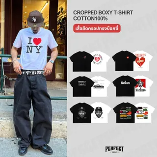เสื้อยืดครอป (เวียดนาม) คอฟิตเนื้อผ้า Cotton 100%เกรดพรีเมี่ยม เนื้อผ้าเนียนนุ่ม