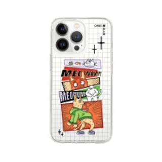 iPhone 13 Pro Clear Case Comic Cat (88528791401188852879217209)