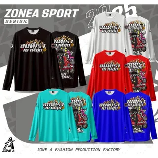 เสื้อพิมพ์ลาย Zone A  รุ่น เเขนยาวจบที่เรา เบาที่สุด(ซิ่ง) ลายใหม่ๆ สีสันสวย