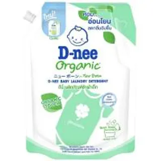 ดีนี่น้ำยาซักผ้าสำหรับเด็กกลิ่นออร์แกนิคอโลเวร่าสีเขียว 1300มล. ถุงเติม D Nee Liquid Baby Detergent Organic Aloe Vera Green 1300ml. Refill (8851989064833)