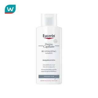 Eucerin ยูเซอริน เดอร์โมคาพิลแลร์ รีไวทัลไลซิ่ง แชมพู ทินนิ่ง แฮร์