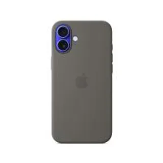 Apple iPhone 16 Plus Silicone Case with MagSafe - Stone Gray (195949885136)