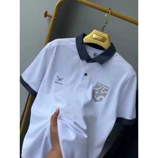 เสื้อโปโล vin รุ่น 221 พร้อมเฟกโลโก้ทีมชาติ