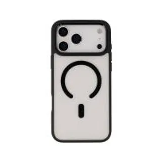 เคส TECHPRO iPhone 17 Pro Black Frame with magnetic (8857879253431)