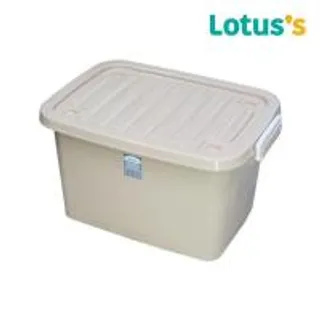 โลตัส กล่องล้อเลื่อนคาราเมล 60 ลิตร LOTUSS (75598189)