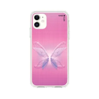 iPhone 11 Clear Case Halftone Butterfly (88528790006278852879187021)