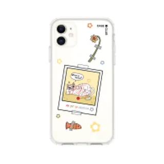 iPhone 11 Clear Case Cat Polaroid (88528790006278852879229875)