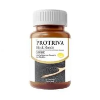 Protriva Black Seeds น้ำมันงาดำสกัดเย็น บรรจุ 15 แคปซูล (341919-704716010)