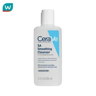 Cerave เซราวี เอสเอ สมูทติ้ง คลีนเซอร์ 88 มล.