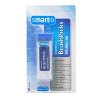 สมาร์ทเตอร์ไม้จิ้มฟันอนามัย 60ชิ้น Smarter Interdental Brush Picks 60p (8853474052592)