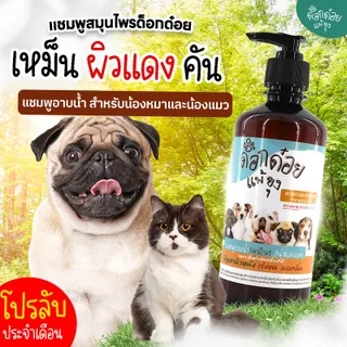 โปรโมชั่น !! แชมพูอาบน้ำสัตว์เลี้ยง ด็อกด๋อย ขนาด 250 - 1000 ML