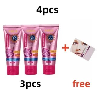 [2 ~ 3 วันส่ง]Yicenmy [ซื้อ3แถม1] SPF90ครีมกันแดดแยกคอนซีลเลอร์ครีมบีบี + การป้องกันสูง UV บวก60มล. กันแดดย้อมสีงามสำหรับใบหน้า