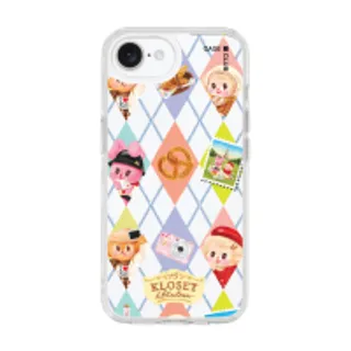 iPhone 16e Clear Case KLOSET Bonbon Bleu (88528797536848852879625684)