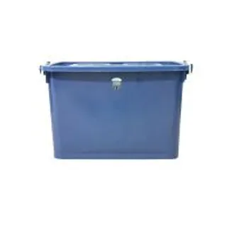 โลตัสกล่องล้อเลื่อนสีเทา 140 ลิตร ขนาด 51X81X44 ซม. LOTUSS (51244117)