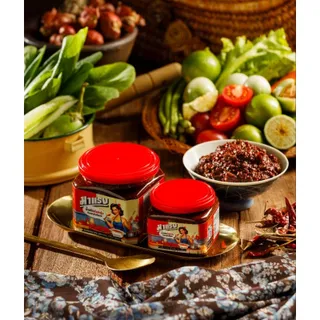 [ตัวแม่มาม่า] น้ำพริกมาแรง สูตรดั้งเดิม (มาม่าฟ้าธานี) เผ็ดซี๊ด ไม่น้ำมัน คลุกเส้นเริ่ดมาก! 🍜🌶️