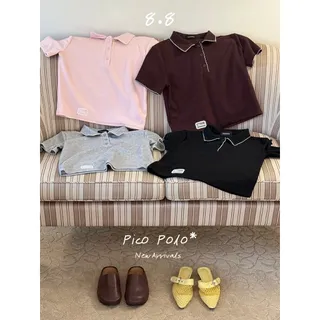 THESUNCO-PICO POLO เสื้อโปโล ดีเทลด้ายถัก งานตัด thesunco8