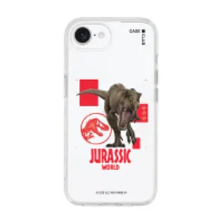 iPhone 16e Clear Case Jurassic T-Rex Attack (88528797536848852879000085)