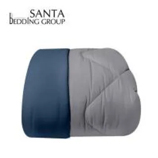 ผ้านวม SANTA BEDDING 100x90 นิ้ว สี GREY/NAVY BLUE (1299758)
