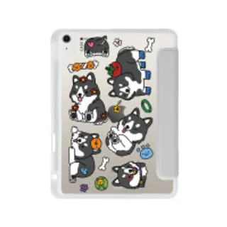 iPad Air4/5/6/7 11" 2025 (M2/M3) Clear Grey Baby Husky (88528793999748852879281613)