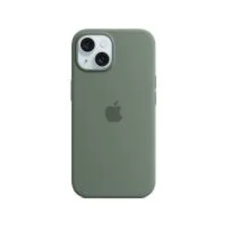 Apple iPhone 15 Silicone Case with MagSafe - Cypress (194253939467)