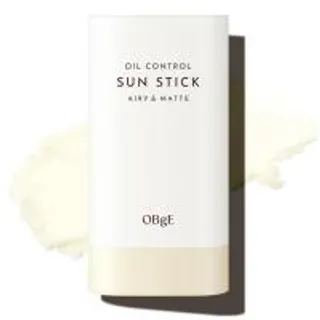 โอบุเจออยคอนโทรลซันสติ๊กกันแดดแบบแท่ง 18กรัม Obge Oil Control Sun Stick 18g. (8809567704534)