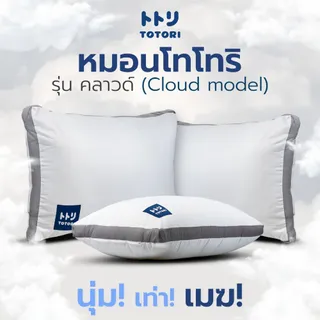 หมอนโทโทริ รุ่น คลาวด์(Cloud model) TOTORI