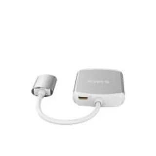ORICO อะแดปเตอร์ตัวแปลง iPhone & iPad รุ่น PE-M2-SV สีเงิน (MKP1107685)