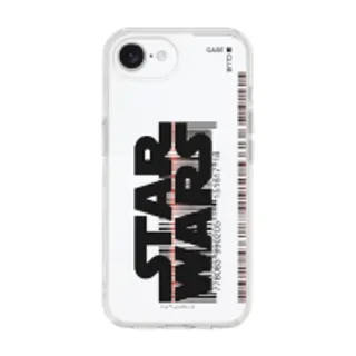 iPhone 16e Clear Case Star Wars Barcode Logo (88528797536848852879118469)