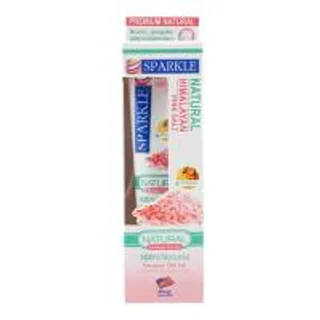 สปาร์คเคิลยาสีฟันเนเชอรัลหิมาลายันพิงค์ซอลล์ 100กรัม Sparkle Natual Himalayan Pink Salt Toothpaste 100g. (8858690027621)
