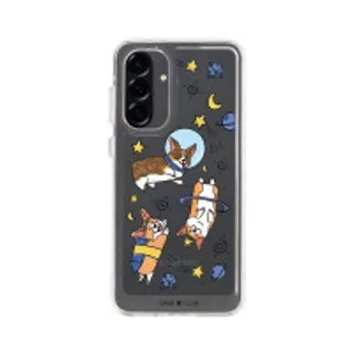 Samsung Galaxy A56 Clear Case Space Corgi (88528791977788852879342574)